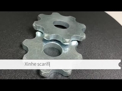 Hartmetall mit 8 Punkten spitzte Schneiderkarbidschneider-Dreschflegelschneider für Reißpflüge