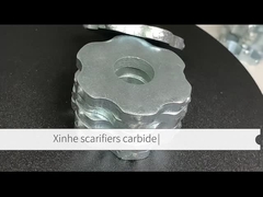 Karbidschneider Reißpflugschneider tct-6pt auf konkretem Planierungsreißpflug und Fräsmaschinen