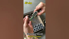 Qualitätskontrolle für Hartmetall-Fräser von Scarifiern #scarifier #oberflächenvorbereitung